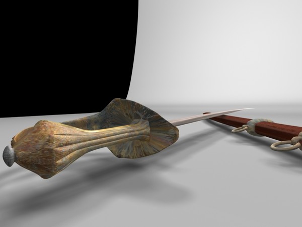 weapons cavalry saber 3d max - cavalry saber 1879  by Poliovale